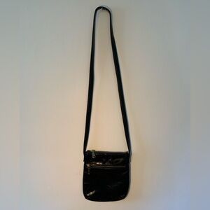 HOBO Black Leather Crossbody Bag